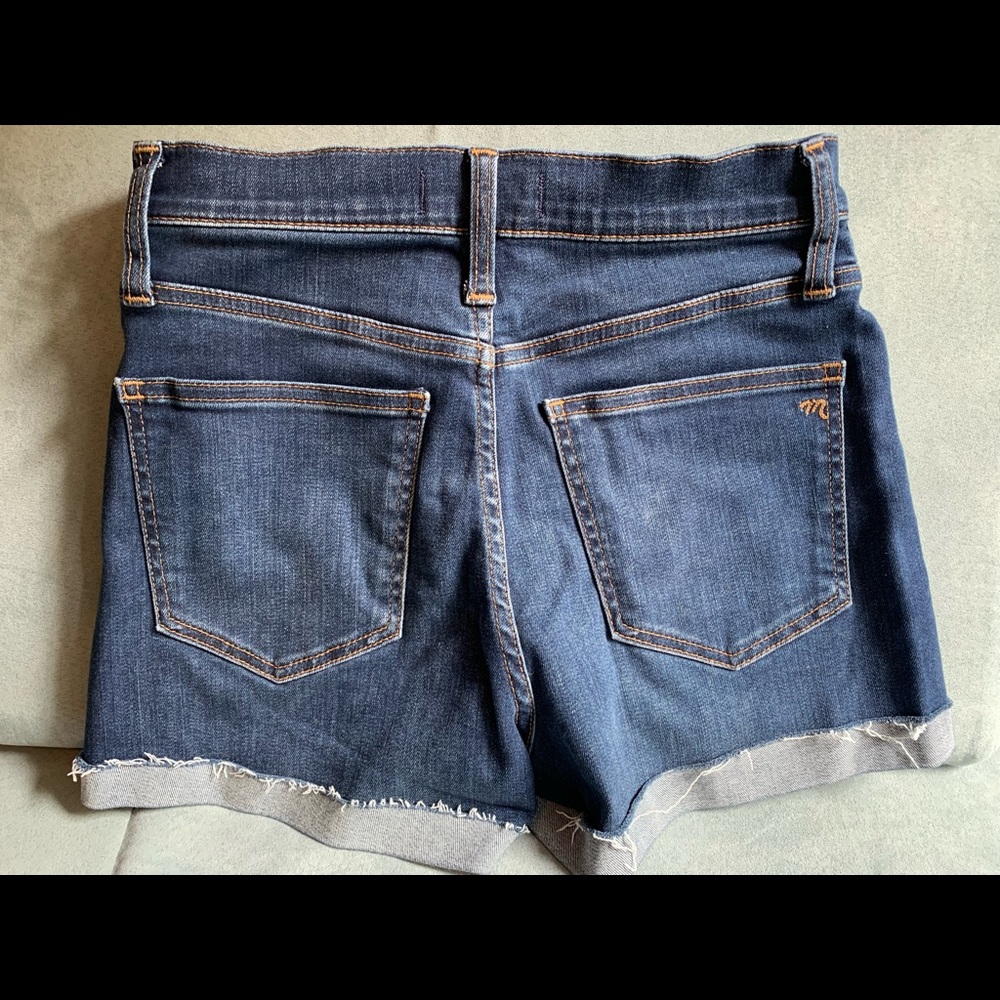 Madewell Highrise cut off shorts 25 like new